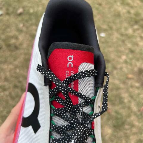 On Cloudmonster 2 3ME10122906 Ivory Silver Red Black US 8 EU 41 UK 7 5 JP 26 Running Shoe Running Sneakers - Men's (BS-86985)