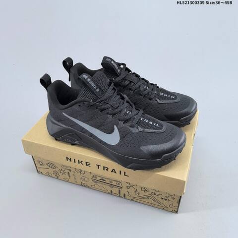 Nike ReactX Wildhorse 10 FV2338-015 Black White Grey EU 36-45 Trail Shoe - Unisex BS-61412