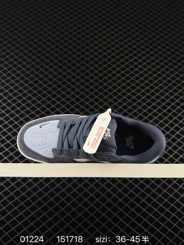 Nike SB Force 58 Navy Gray Light Blue Cream EU 36-45 Skate - Unisex (BS-72985)