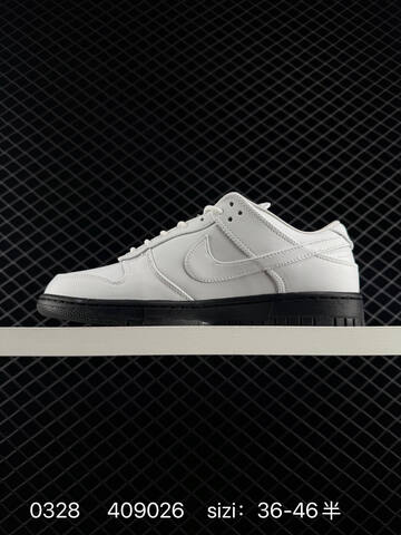Nike Dunk Low White Black EU 36-46 Skate Unisex BS-72396