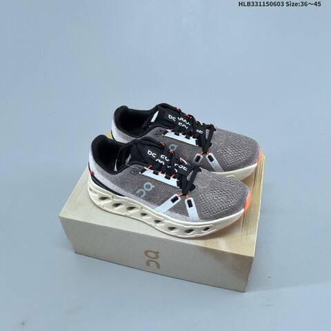 On Cloudeclipse White Neon Yellow EU 36-45 Running Shoe Running Sneakers - Unisex (BS-69502)