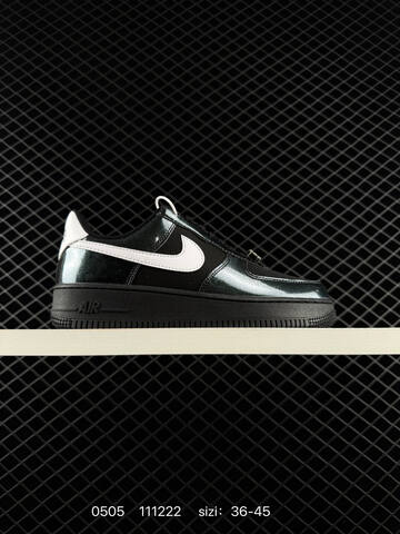 Nike Air Force 1 07 Black Grey EU 36-45 Lifestyle - Unisex (BS-71679)