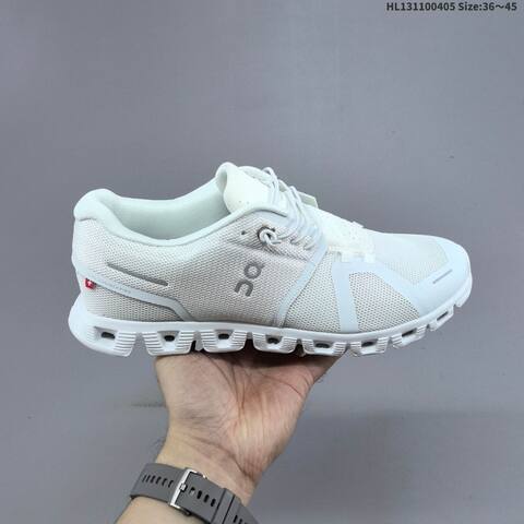 On Running Cloud 5 Black Or Grey White EU 36-45 Running Shoe Running Sneakers - Unisex (BS-69639)
