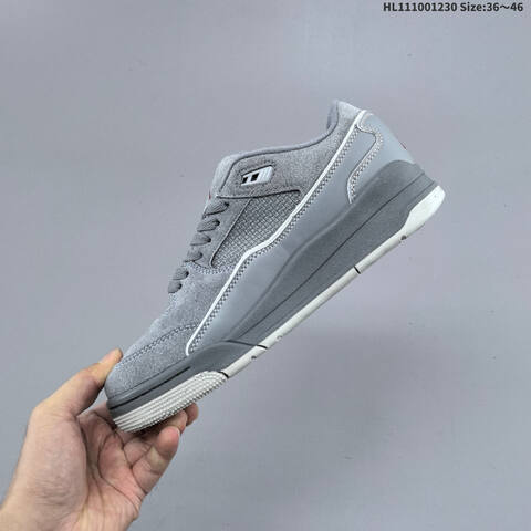 Jordan Flight Court Grey Red White 36-46 Casual - Unisex (BS-62320)