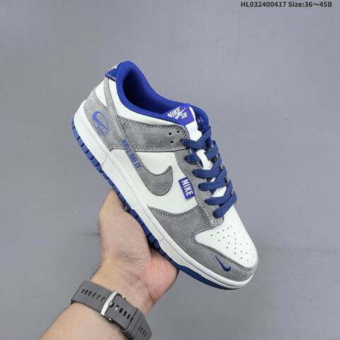 Nike Dunk SB Low Sail Grey Royal Blue White EU 36-45 Skate Shoe - Unisex BS-60690