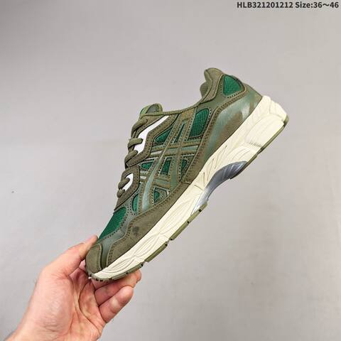 ASICS GEL-NYC Olive Green Cream EU 36-46 Sneaker Casual Sneakers - Unisex (BS-69164)