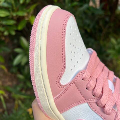 Jordan Air Jordan 1 Low DC0774 162 Pink White Cream EUR 37 5 Sneaker - Women s BS-87174