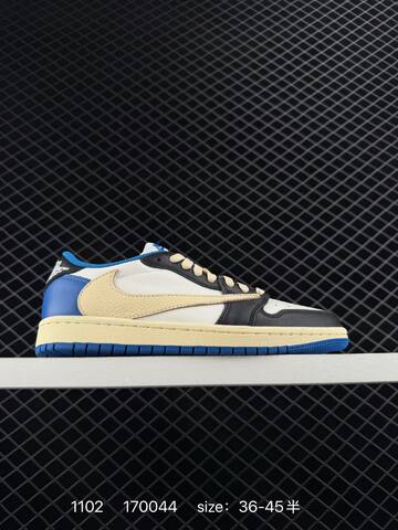 AIR JORDAN Travis Scott x Air Jordan 1 Reverse Mocha AJ1 1 TS Lifestyle (BS-80369)