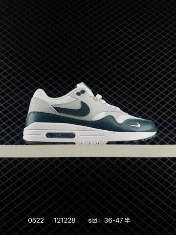 Nike Air Max 1 White Grey Green Pink EU 36-47 Lifestyle - Unisex (BS-71297)