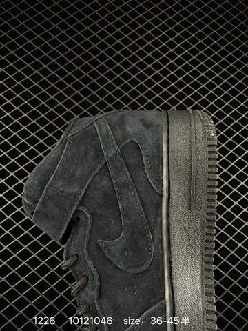 Nike Air Force 1 Mid x Supreme Black EU 36-45 Lifestyle - Unisex (BS-73489)
