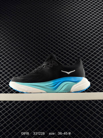 HOKA ONE ONE Bondi 8 Black Turquoise White Blue EU 36-45 Running Shoe Running Sneakers - Unisex (BS-86443)