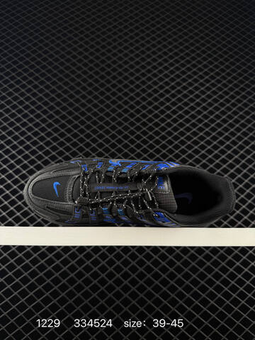 Nike P-6000 Black Blue And Silver Black EU 39-45 Running - Unisex BS-73414