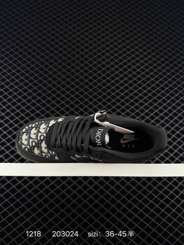 Nike Air Force 1 07 Dark Gray Black EU 36-45 5 Lifestyle - Unisex (BS-73626)