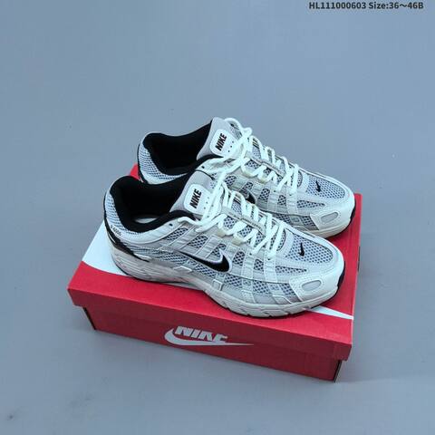 Nike P-6000 Light Off White Black Olive EU 36-46 Running Shoe - Unisex BS-59990