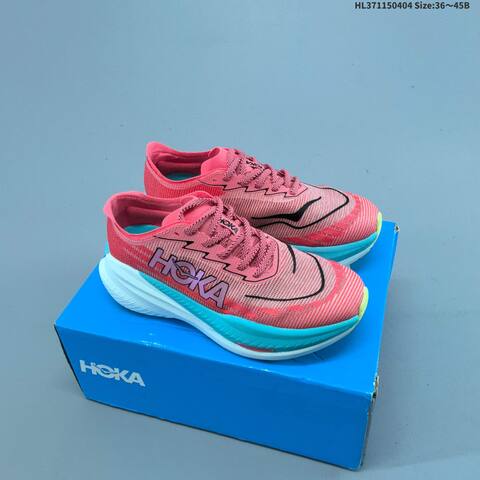 HOKA ONE ONE Mach X 2 Bright Blue Dark Blue White EU 36-45 Running Shoe Running Sneakers - Unisex (BS-69360)