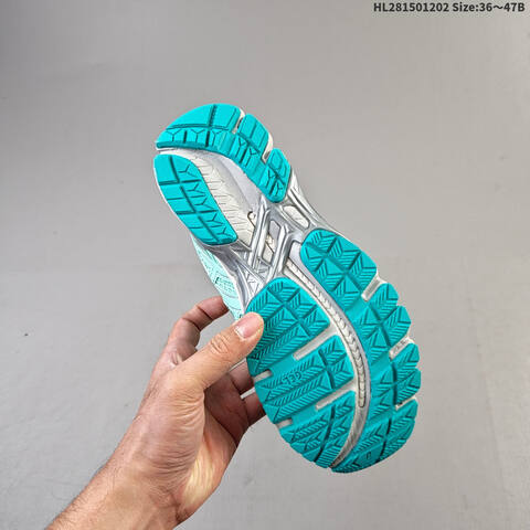 ASICS Gel Kayano 20 Mint Turquoise Silver White EU 36-47 Running Shoe Running Sneakers - Unisex (BS-69189)