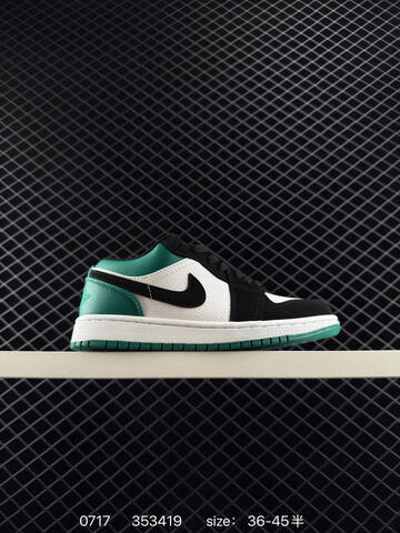 Jordan Air Jordan 1 Low Black White Grey EU 36-45 Sneaker - Unisex (BS-81049)