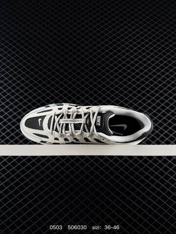 Nike P-6000 White Black 36-46 Running - Unisex (BS-71703)