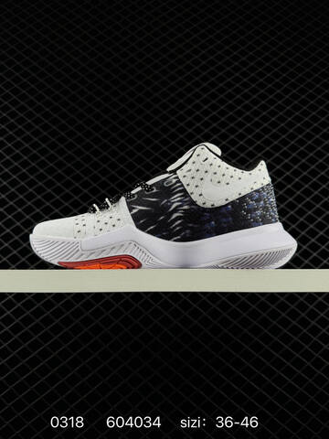 Nike Kyrie 3 White Black Multicolor With Orange Accent EU 36-46 Basketball - Unisex (BS-72609)