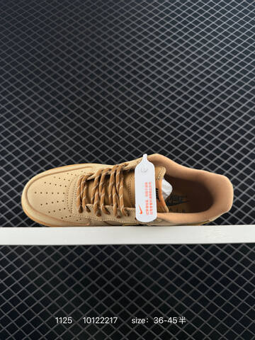 Nike Air Force 1 Low Tan Gum Yellow 36-45 Lifestyle - Unisex (BS-74010)