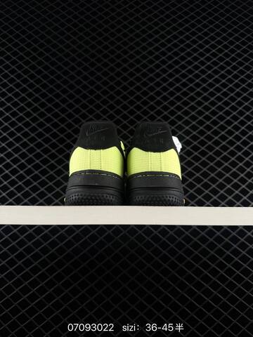 Nike Air Force 1 07 Low Neon Yellow Black Orange EU 36-45 Lifestyle - Unisex (BS-70336)