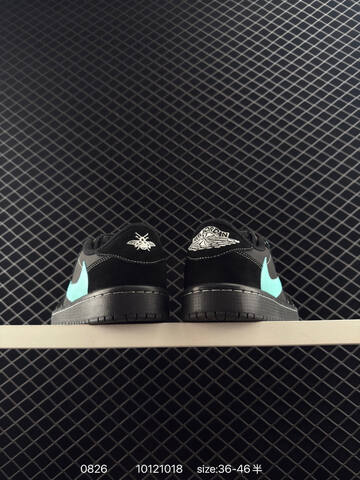 Jordan Air Jordan 1 Low Travis Scott Black Tiffany Blue White EU 36-46 Sneaker - Unisex BS-80834