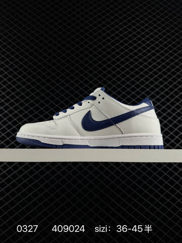 Nike SB Dunk Low White Navy Blue EU 36-45 Skate Unisex BS-72426