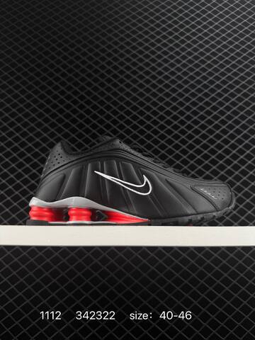 Nike Shox R4 Black Grey 36-46 Lifestyle - Unisex (BS-74236)