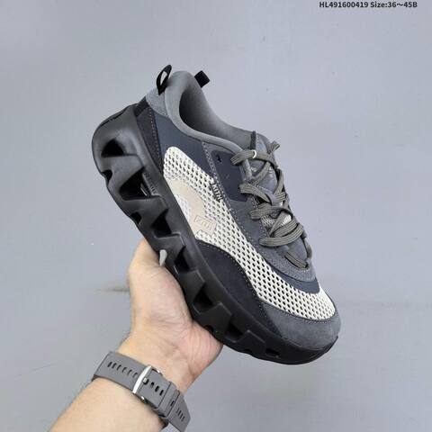 On Running Cloudswift K-Tech 2 Kith Grey Dark Grey Off White Black EU 36-45 Running Shoe Running Sneakers - Unisex BS-69596