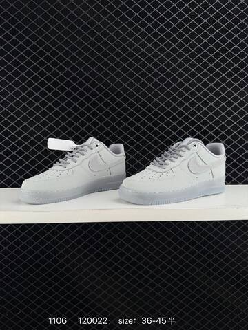 Nike Air Force 1 07 Light Grey White EU 36-45 Lifestyle - Unisex (BS-74345)