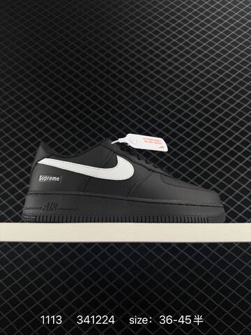 Nike Air Force 1 Low Yellow Black EU 36-45 Casual - Unisex (BS-74221)