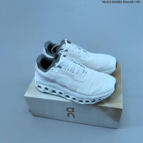 On Running Cloudmonster Void Black White EU 36-46 Running Shoe Running Sneakers - Unisex (BS-69647)