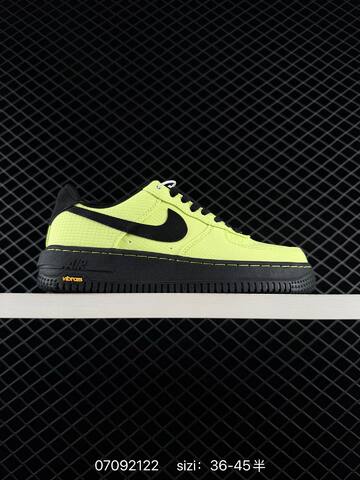Nike Air Force 1 07 Black Grey Neon Yellow Pink EU 36-45 Lifestyle - Unisex BS-70323