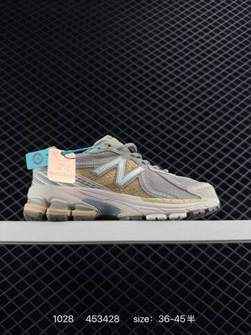 New Balance 860V2 Cream White Green Beige Grey EU 36-45 Running Shoe - Unisex (BS-82665)