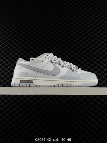 Nike SB Dunk Low White Light Grey Off White 40-46 Skate Men s BS-69970