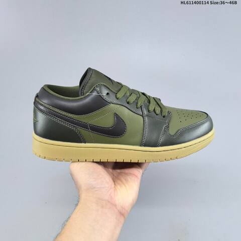 Jordan Air Jordan 1 Low Shattered Backboard Brown-white-burgundy EU 36-46 Casual - Unisex (BS-66970)