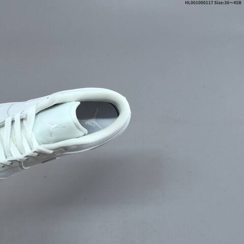 Jordan Air Jordan 1 Low Triple White 36 45 Basketball - Unisex BS-66952