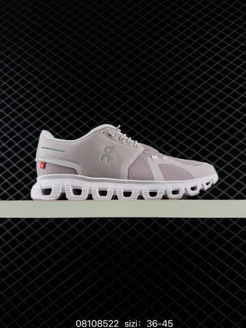 On Cloud 5 Fog White Or All Black EU 36-45 Running Shoe Running Sneakers - Unisex (BS-84921)