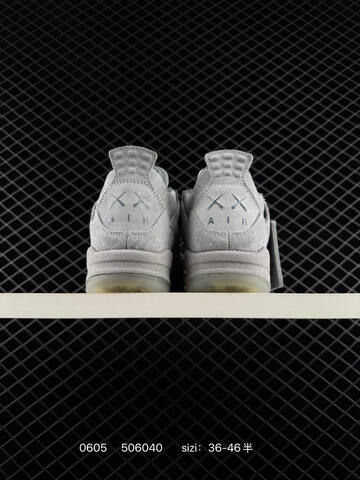 KAWS x Air Jordan 4 Retro Kaws Black AIR JORDAN 4 Aj4 Lifestyle BS-79168
