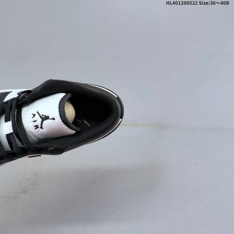 Nike Air Jordan 1 Low Black White EU 36-46 Casual - Unisex (BS-65905)