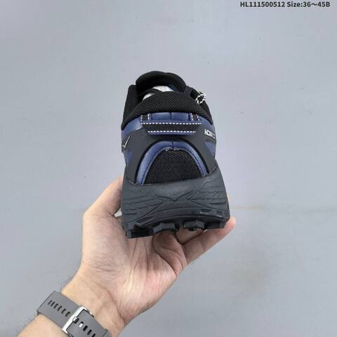 HOKA ONE ONE Mafate Speed TS Low TP Navy Blue Black EU 36-45 Trail Shoe Trail Running Sneakers - Unisex (BS-69339)