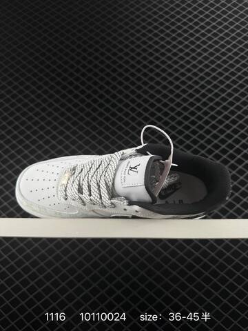 Nike Air Force 1 07 White Navy EU 36-45 5 Lifestyle - Unisex (BS-74175)