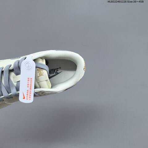 Nike Dunk SB Low Off White Grey Gold EU 36-45 Skate Shoe - Unisex BS-62370