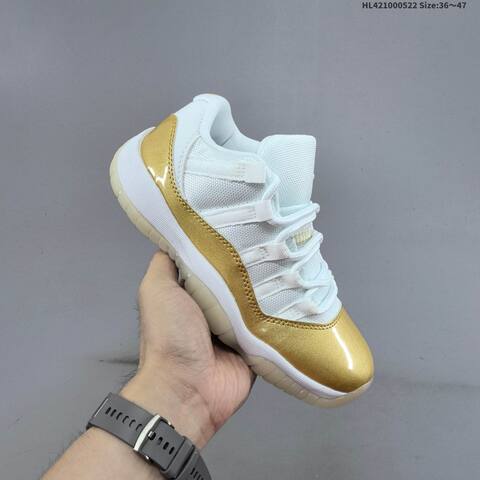Jordan Air Jordan 11 Retro Low White Gold EU 36-47 Basketball - Unisex BS-65900