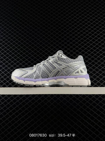 ASICS GEL-KAYANO 20 Grey White Purple EU 39 5-47 Running Shoe Running Sneakers - Unisex (BS-81662)