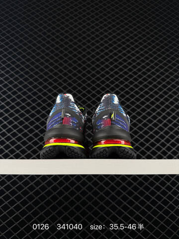 Nike Air Zoom Pegasus Premium Black White Multicolor With Red Orange Accents And Neon Yellow 35 5-46 5 Running - Unisex (BS-72951)