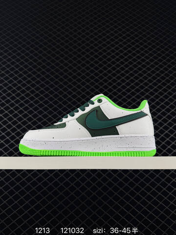 Nike Air Force 1 Low 07 White Green Neon Green EU 36-45 5 Lifestyle - Unisex (BS-73727)