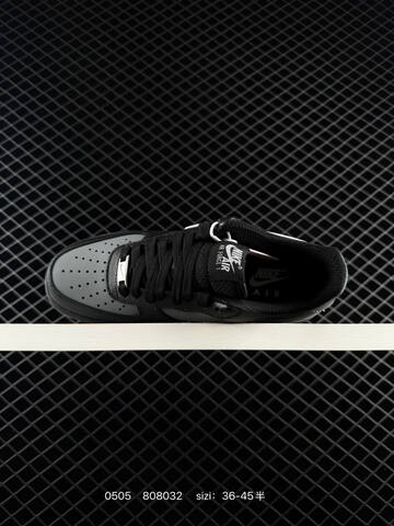 Nike Air Force 1 07 LV8 Black Gray White EU 36-45 Lifestyle - Unisex (BS-71693)