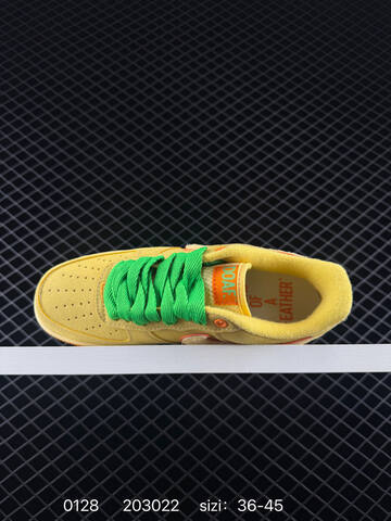 Nike Air Force 1 Low Yellow Orange Green EU 36-45 Lifestyle - Unisex (BS-72902)