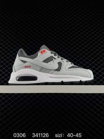 Nike Air Max Command Black White Gray 36-45 Running - Unisex (BS-72777)